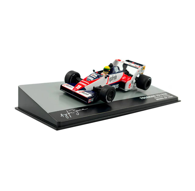 (1984) F1 Miniatura Toleman TG183B Ayrton S. 1:43