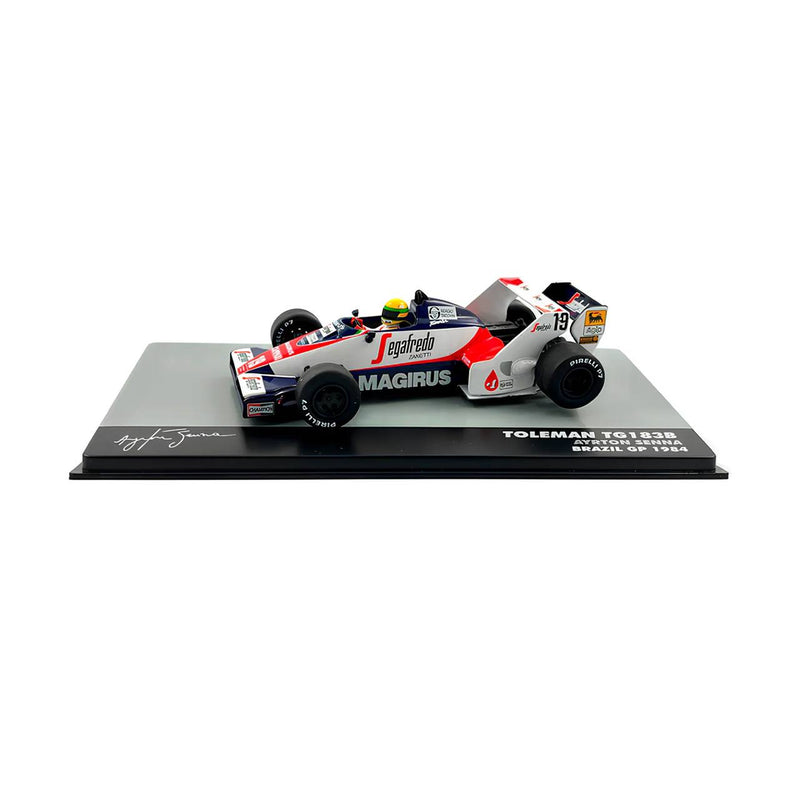 (1984) F1 Miniatura Toleman TG183B Ayrton S. 1:43