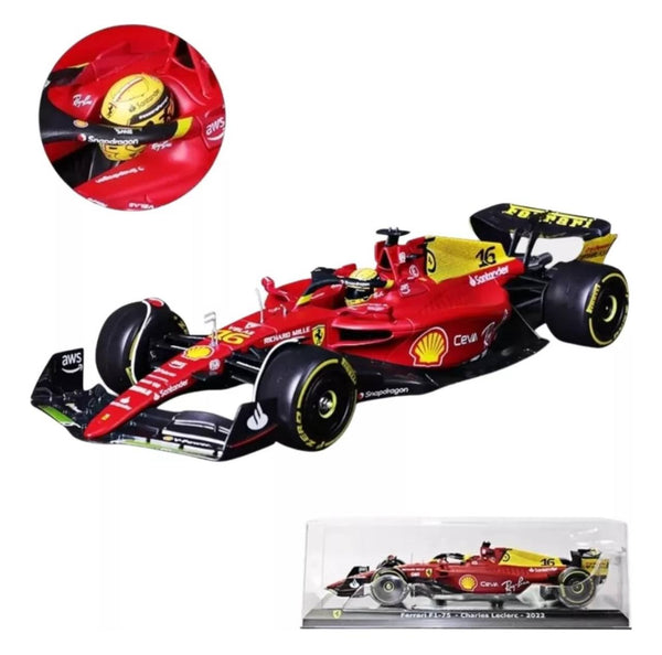 Miniatura F1-75 #16 Charles Leclerc Monza Esc: 1/24 Acrílico