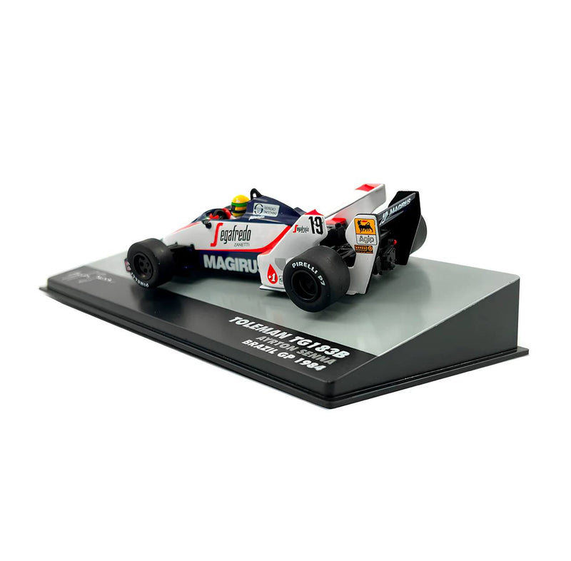 (1984) F1 Miniatura Toleman TG183B Ayrton S. 1:43