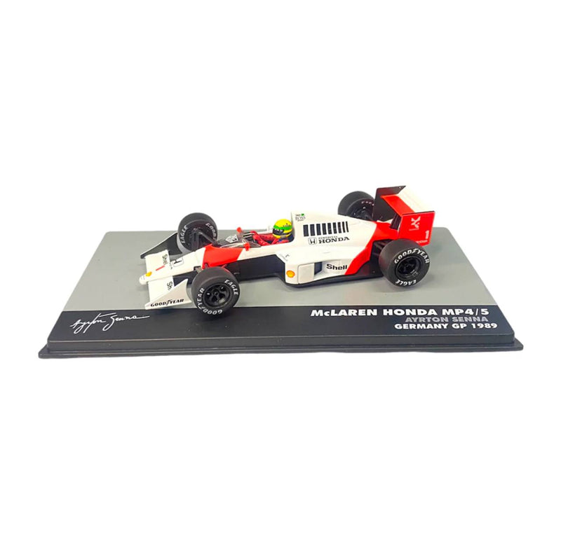 (1990) F1 Miniatura McLaren MP4/5B Ayrton S. 1:43